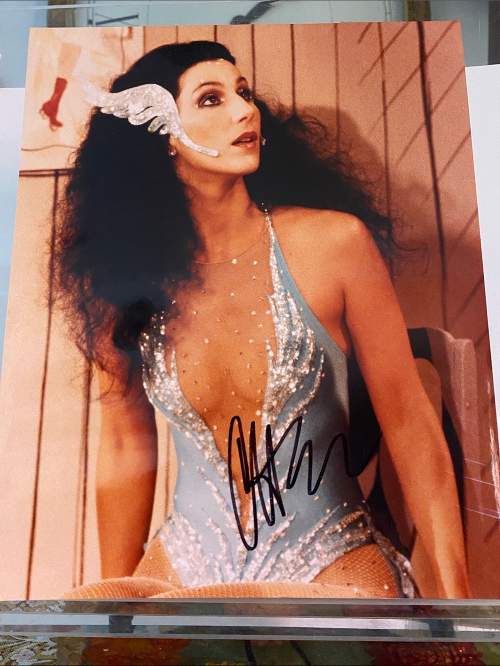 Cher Autographed Picture